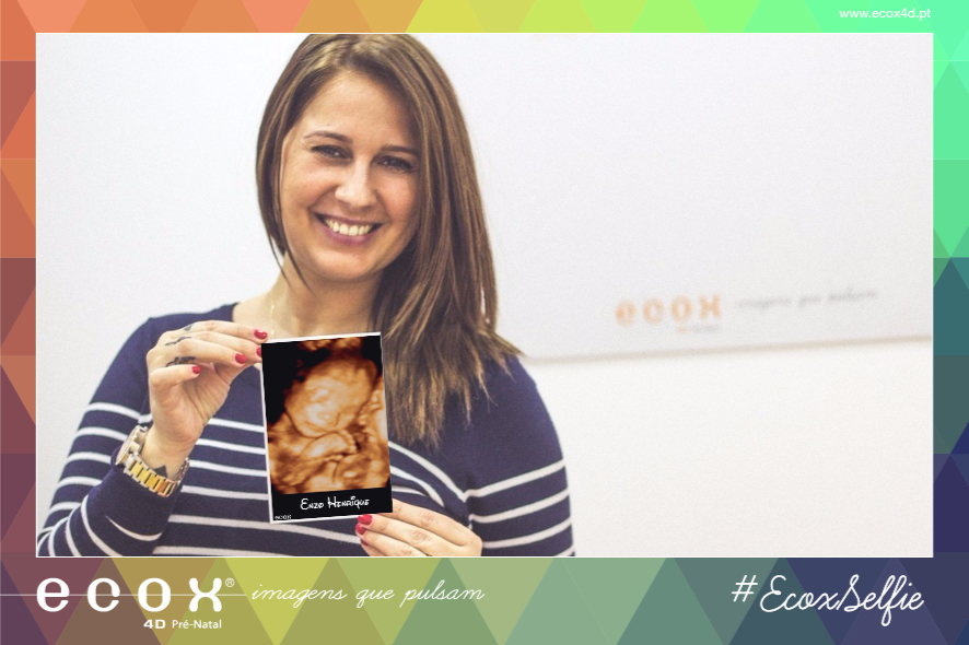 Ultrassom emocional Ultrassom 4D de Daniela Pimenta já tem a primeira selfie com o seu bebé!!