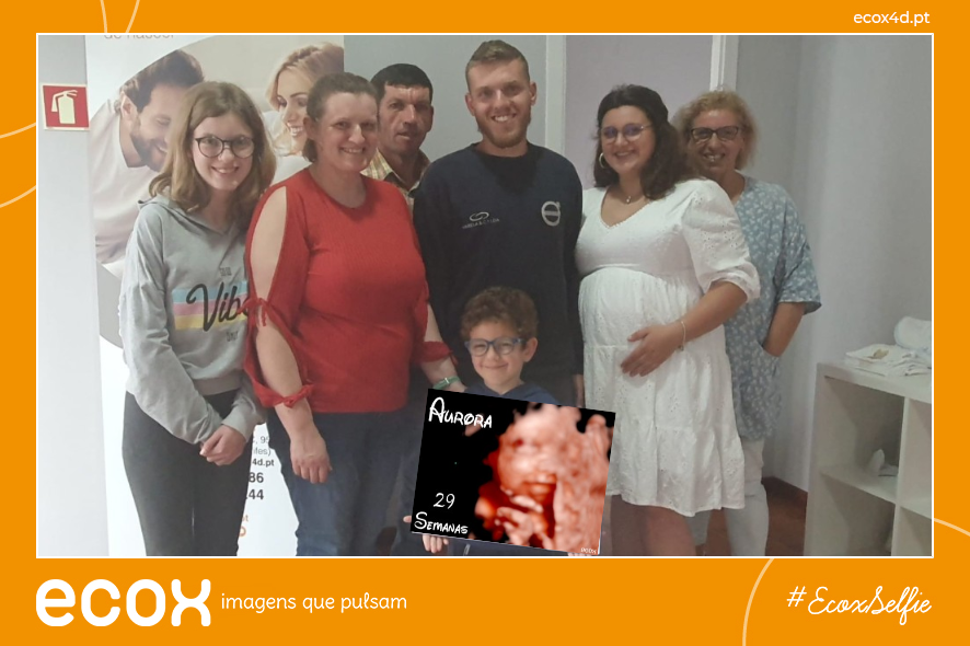 Ultrassom emocional Ultrassom 4D de Mariana e Família