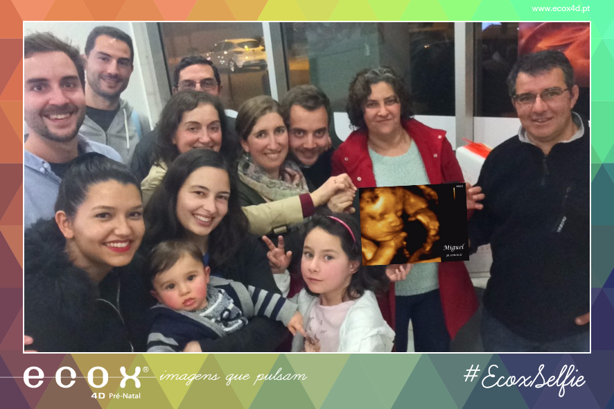 Ultrassom emocional Ultrassom 4D de Miguel e a sua família!