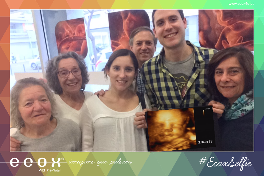 Ultrassom emocional Ultrassom 4D de Duarte e família!