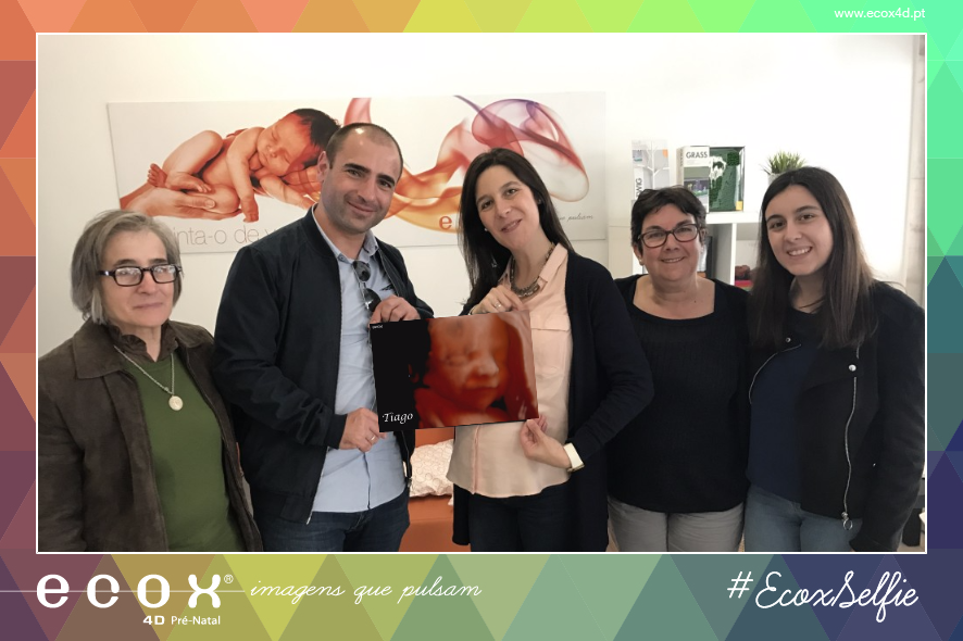 Ultrassom emocional Ultrassom 4D de Tiago e sua família!