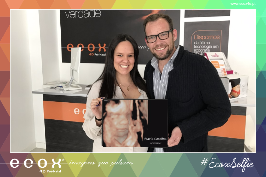 Ultrassom emocional Ultrassom 4D de A Carolina Camargo da RFM veio conhecer a sua Maria a 5D