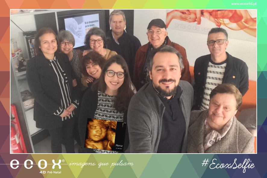 Ultrassom emocional Ultrassom 4D de Família da Maria