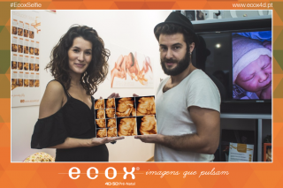 Ecografía emocional ecografía 4D de A mamã Inês Curado e o papá Helder Agapito vieram ver a sua pequena Mel! <3