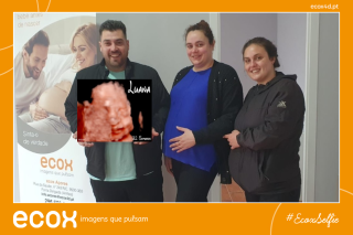 Ecografía emocional ecografía 4D de Viemos ver a Luana! 32 Semanas