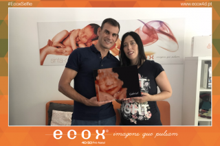 Ecografía emocional ecografía 4D de Gabriel a caminho!