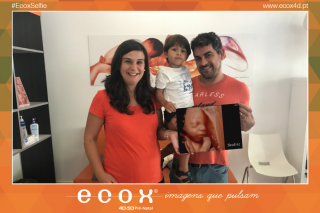 Ecografía emocional ecografía 4D de A família da Beatriz!
